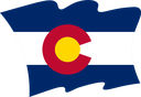 The Flag of Colorado Wavy II