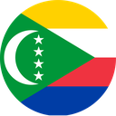 The Flag of Comoros Round