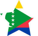 The Flag of Comoros Star
