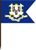 The Flag of Connecticut V Cut