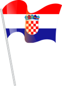 The Flag of Croatia Pole Flag I