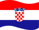 The Flag of Croatia Wavy I