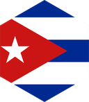 The Flag of Cuba Hexagon II