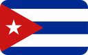 The Flag of Cuba Rounded Rectangle