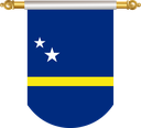 The Flag of Curacao Hanging Banner II