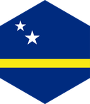 The Flag of Curacao Hexagon II