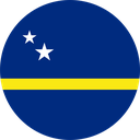The Flag of Curacao Round