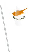 The Flag of Cyprus Pole Flag I