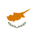 The Flag of Cyprus Round