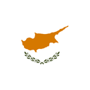 The Flag of Cyprus Scallop Circle