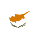The Flag of Cyprus Star Burst