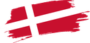 The Flag of Denmark Brushed