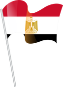 The Flag of Egypt Pole Flag I