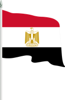 The Flag of Egypt Pole Flag II