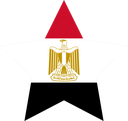 The Flag of Egypt Star