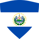 The Flag of El Salvador Shielded II