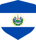 The Flag of El Salvador Shielded I