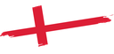 The Flag of England Brushed