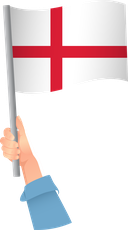 The Flag of England Handheld
