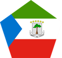 The Flag of Equatorial Guinea Pentagon