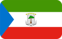The Flag of Equatorial Guinea Rounded Rectangle