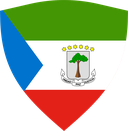The Flag of Equatorial Guinea Shielded II