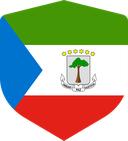 The Flag of Equatorial Guinea Shielded I