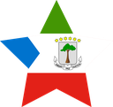 The Flag of Equatorial Guinea Star