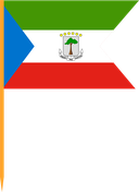The Flag of Equatorial Guinea V Cut