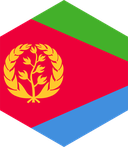 The Flag of Eritrea Hexagon II