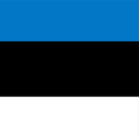 The Flag of Estonia Square