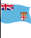 The Flag of Fiji Pole Flag III