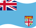 The Flag of Fiji Wavy I