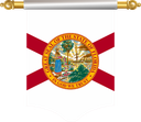 The Flag of Florida Hanging Banner I