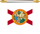 The Flag of Florida Hanging Banner II