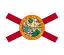 The Flag of Florida Hexagon I