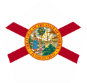 The Flag of Florida Pentagon
