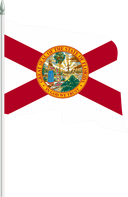 The Flag of Florida Pole Flag II
