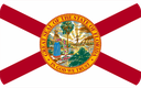 The Flag of Florida Rounded Rectangle