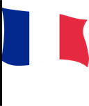 The Flag of France Pole Flag III