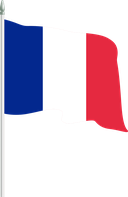 The Flag of France Pole Flag II