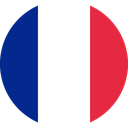 The Flag of France Round