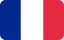 The Flag of France Rounded Rectangle