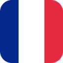 The Flag of France Rounded Square
