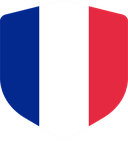 The Flag of France Shielded I