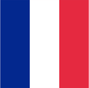 The Flag of France Square