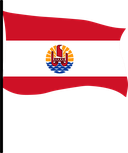 The Flag of French Polynesia Pole Flag III