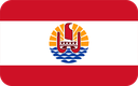 The Flag of French Polynesia Rounded Rectangle