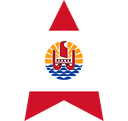 The Flag of French Polynesia Star