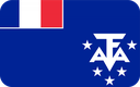 The Flag of French Southern and Antarctic Lands Rounded Rectangle